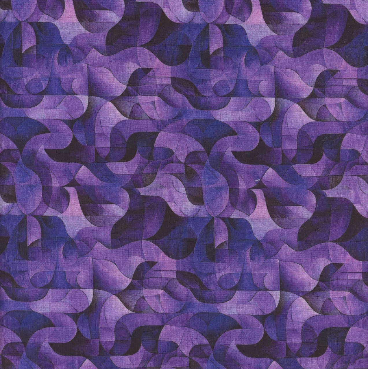 Quilting Treasures Fabrics Solstice Dan Morris Purple Kaleidoscope